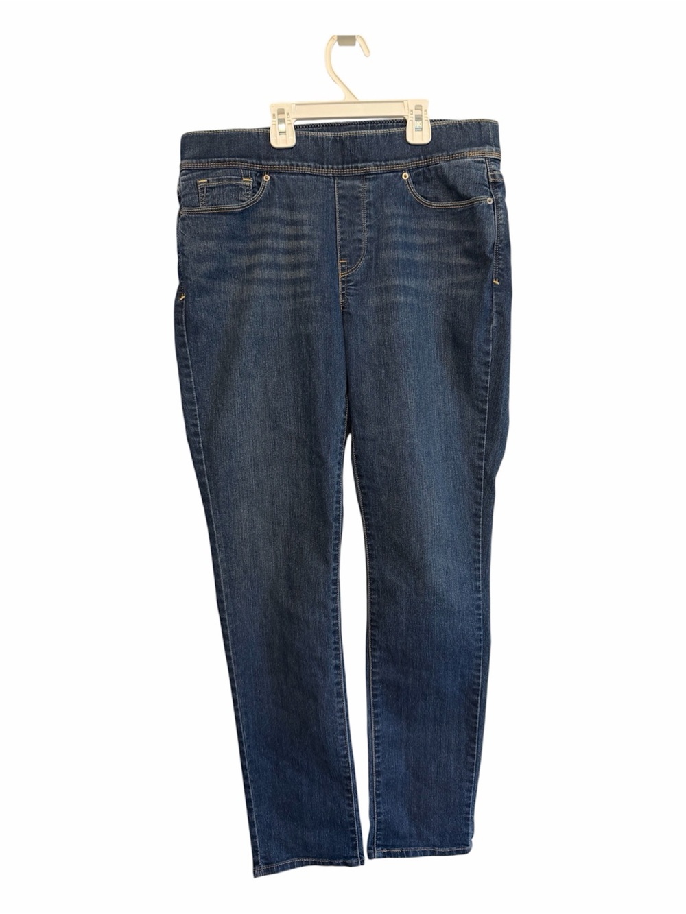 Levi's Women's Skinny Jeans in Dark Blue Denim